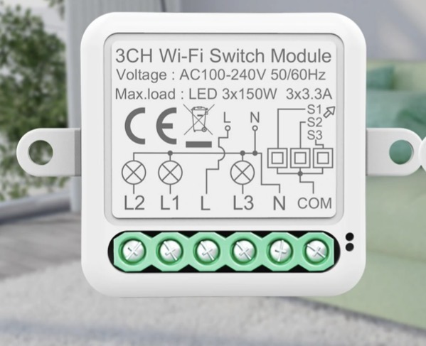 Smart Switch WiFi (3Ch)
